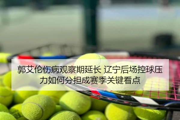 郭艾伦伤病观察期延长 辽宁后场控球压力如何分担成赛季关键看点